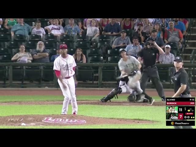 Miami Marlins Prospects: Peyton Burdick Home Run (2019)