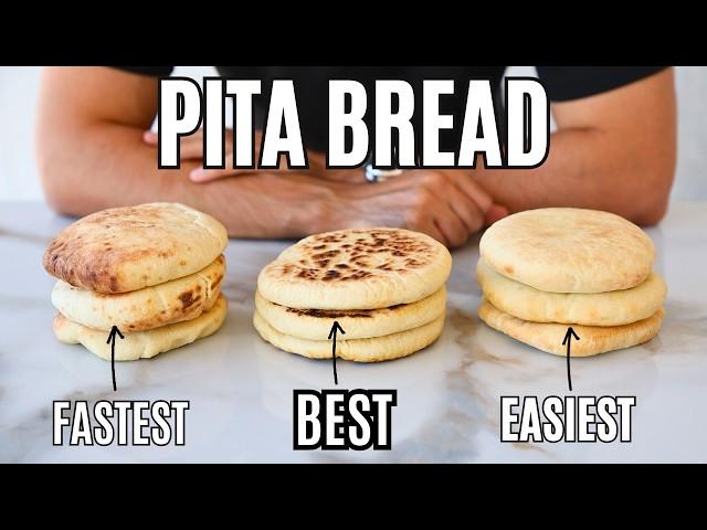 Homemade Pita Bread Recipe - 3 Easy Methods