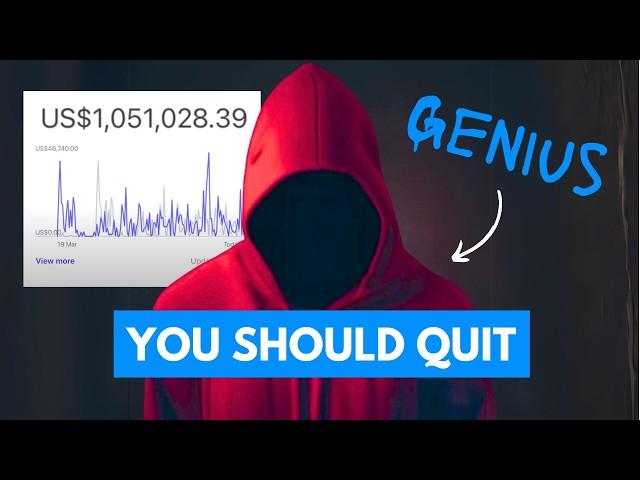 He Quit, Then Made $1,100,000 in 4 Months