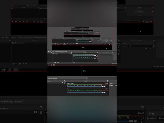 OBS Studio 16x9 1080p on Ultrawide Monitor | Base Resolution vs Output Resolution OBS Settings