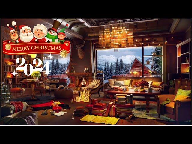  Cozy Christmas Live Stream Relaxing Soft Music Fireplace Ambience