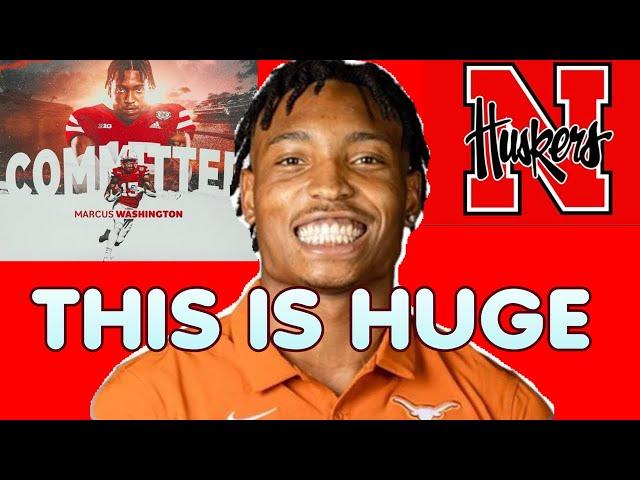 NEBRASKA FOOTBALL MARCUS WASHINGTON TRANSFERS