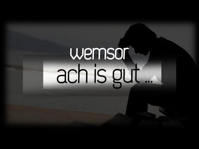 wems0r - Ach ist gut