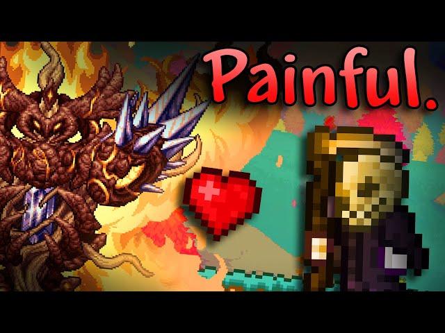 How Painful is Calamity Terraria with 1 HP?