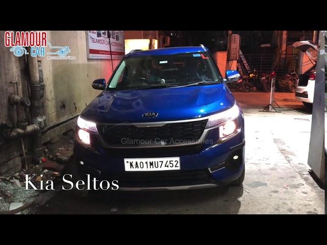 KIA Seltos | Black Spoiler | Glamour Car Accessories | Bangalore | 9986031792