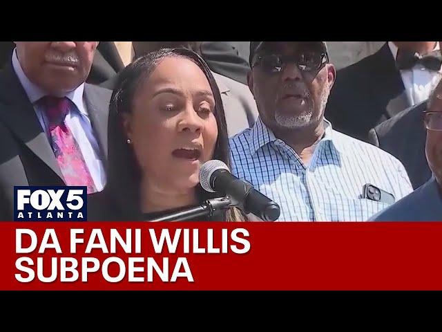 Judge rules lawmakers can subpoena DA Fani Willis | FOX 5 News