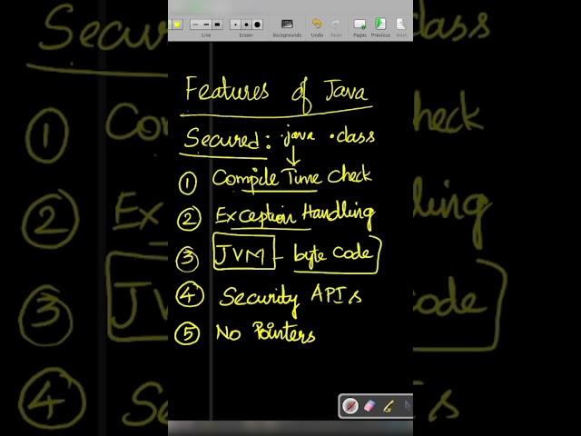 Why Java is Secure - Features of Java - Muthuramalingam - Payilagam