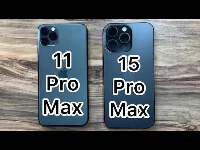 iPhone 15 Pro Max vs iPhone 11 Pro Max