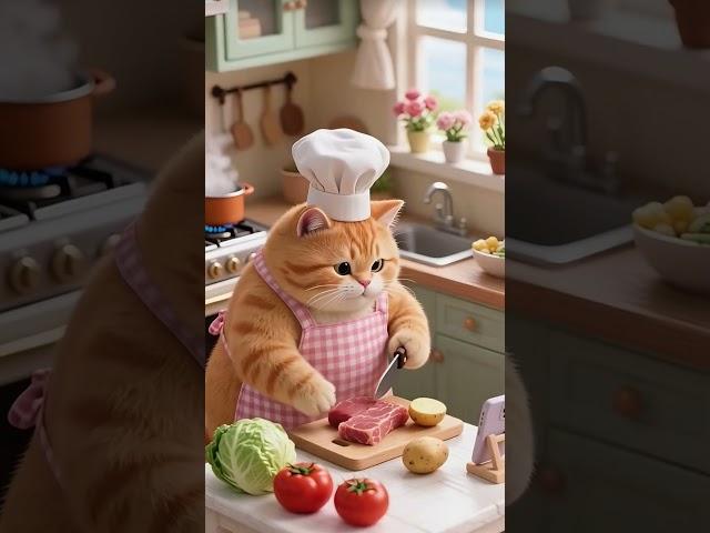 Cat work yourself #ytshorts #viral #Santosh Singh Facts