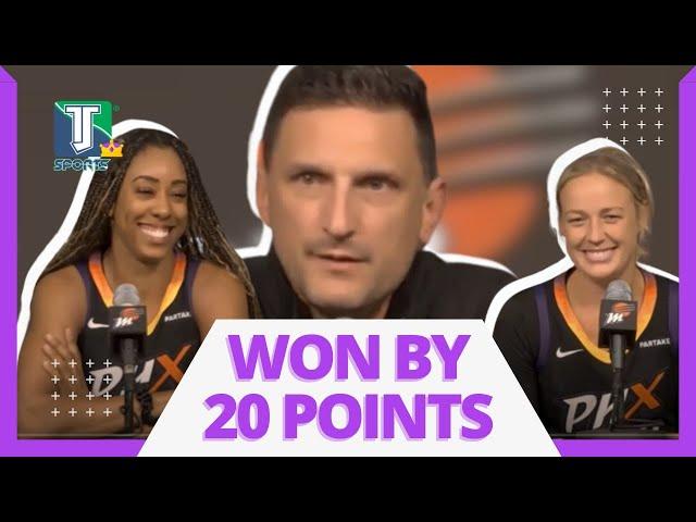 Sophie Cunningham, Monique Billings, and Nate Tibbetts REACT to the Mercury BEATING Sky