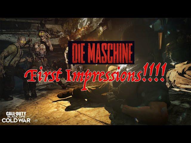 *NEW* MY FIRST EVER GAME OF BLACK OPS COLD WAR | THIS GAME IS BETTER THAN BO3 | Die Maschine
