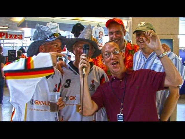 German and Dutch Dart Fans talk to TungstenTales ahead of the Final in Hamburg