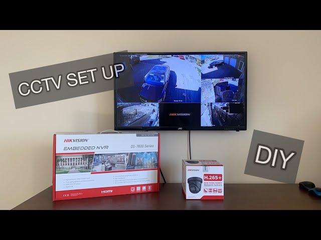 Hikvision CCTV - Basic DIY Set Up