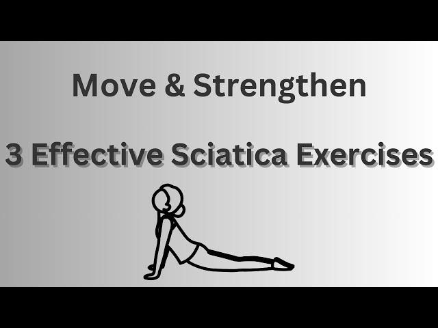 Sciatica Relief: 3 Exercises That Actually Work