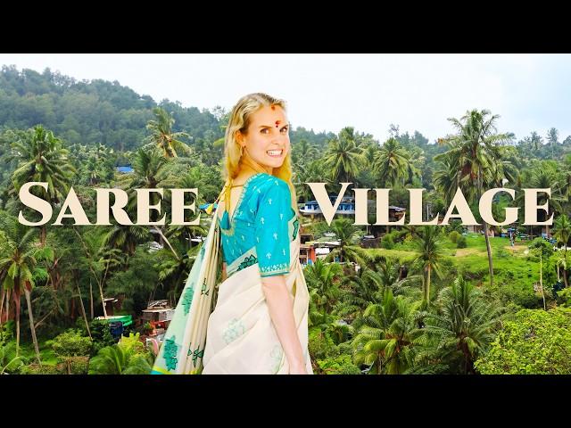 A Journey into Bollywood Fashion (India’s HIDDEN Saree Village) 