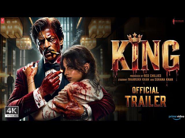 KING - Official Trailer | Shahrukh Khan & Suhana Khan | Bollywood's Most-Awaited Blockbuster 2025