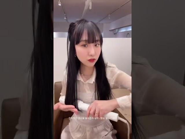차홍볼륨컬러로 허그펌 스타일링|차홍룸이원영|차홍룸강남점