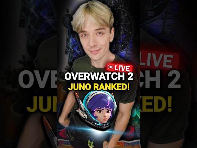 LIVE  Overwatch 2 Juno Competitive NOW! ️ twitch.tv/icyvolk @playoverwatch @ow_esports #ow2