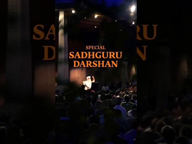 Will Darshan imprint within us? Join Sadhguru's first Live darshan on His Enlightenment Day