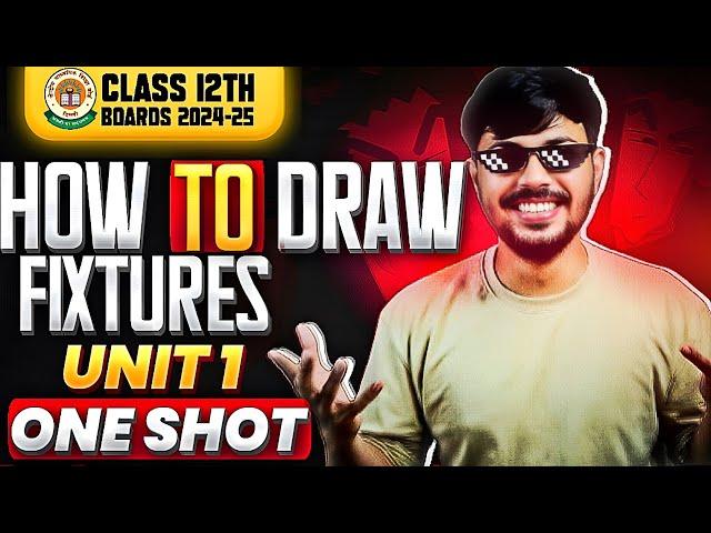 How to Draw Fixtures (Knockout & League) Management of Sporting Events for Class 12 CBSE 2024-25 