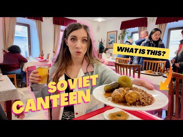 Russian Food will surprise you! Classic CANTEEN in Moscow 