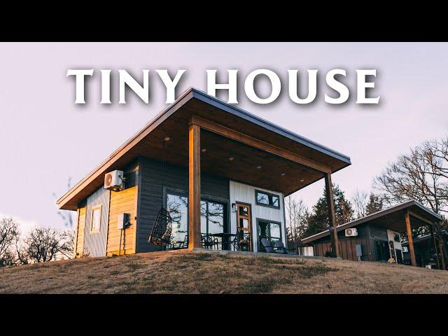 Spacious, Stunning, 450sqft Tiny House Used for Airbnb // Full Tour!