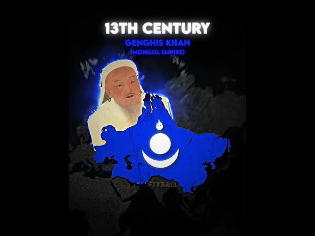 Most powerful leader in every century | #history #shorts #geography #fyp