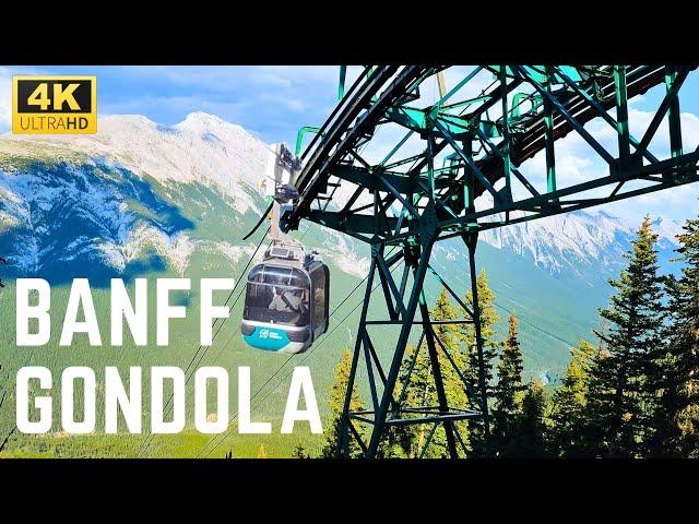 Banff Gondola And Boardwalk - Sulphur Mountain #4k60fps