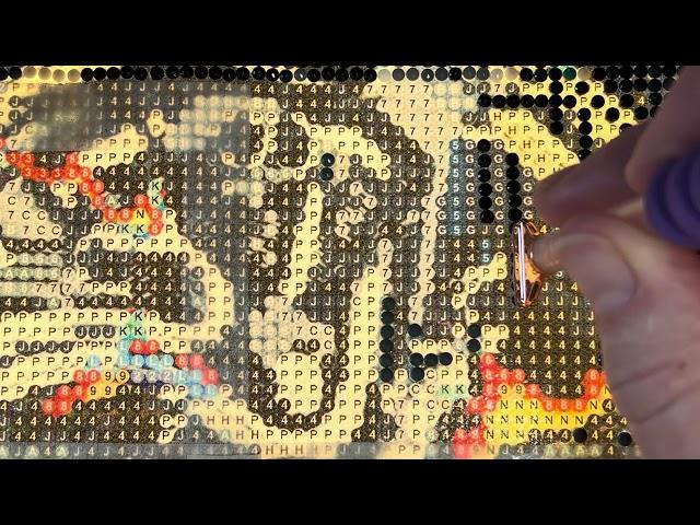 Relaxing Diamond Art Dotz Painting Harley Davidson Motorcycle Part 10