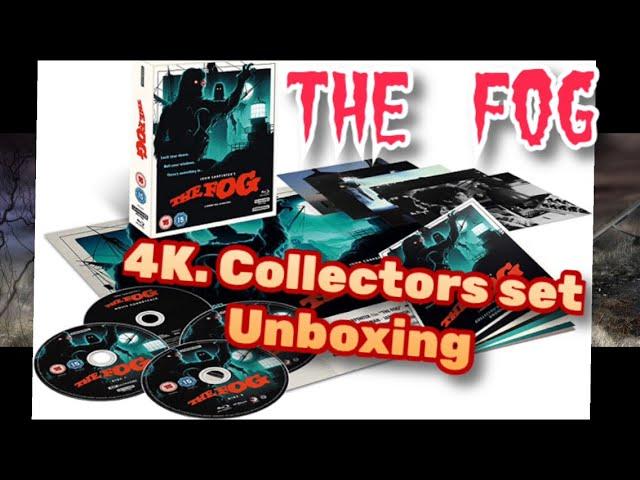 The Fog 4K. Collectors set. Unboxing.  Blu-ray. John Carpenter