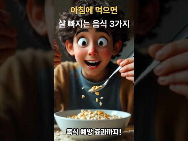 굶지 않아도 살 빠지는 비법, 아침 식단에 있다!