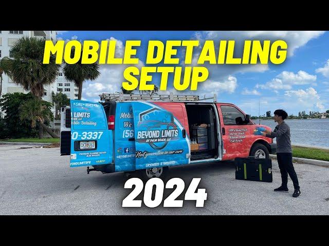 My Mobile Car Detailing Setup 2024 - Detailing Beyond Limits