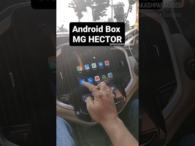 MG HECTOR ANDROID BOX
