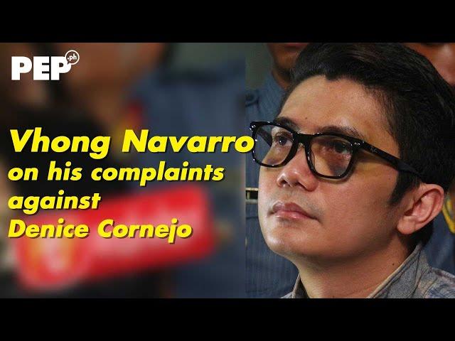 Vhong Navarro camp confident about complaints against Deniece Cornejo, Cedric Lee