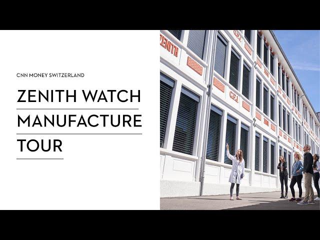 Zenith Watch Manufacture Tour by Arianne Alcorta