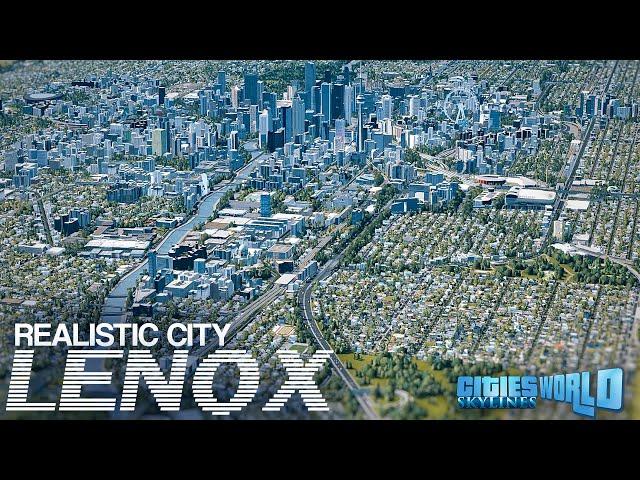 Realistic City 2021 | CitiesSkylinesWorld Trailer - Cities: Skylines