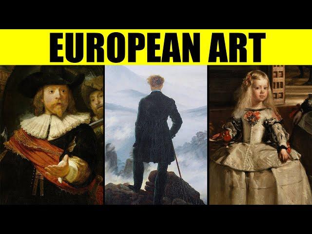 Most Famous European Paintings by Country | Artworks from Europe