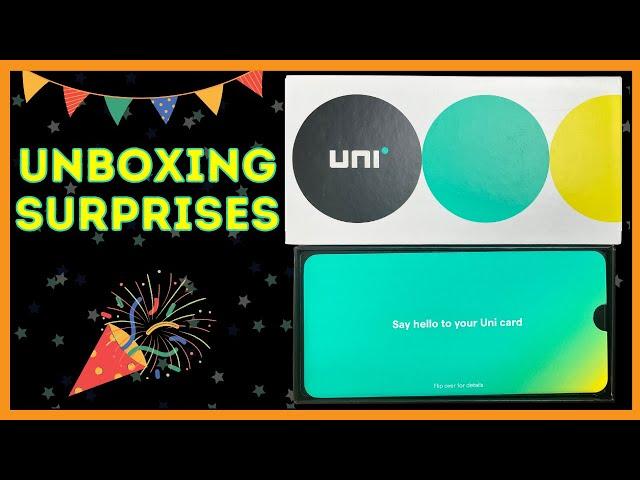 UNI Credit Card Surprises Unboxing  | Unlike Other Cards | Uni Pay 1/3 Credit Card