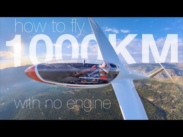 How to fly 1000km in a glider