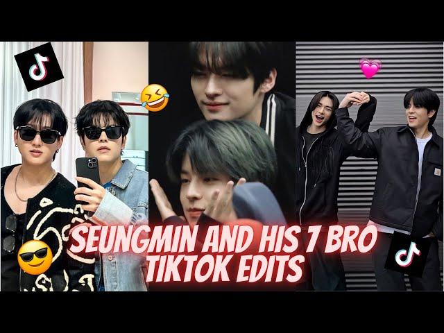 SKZ SEUNGMIN AND HIS SEVEN BROTHERS TIKTOK EDITS