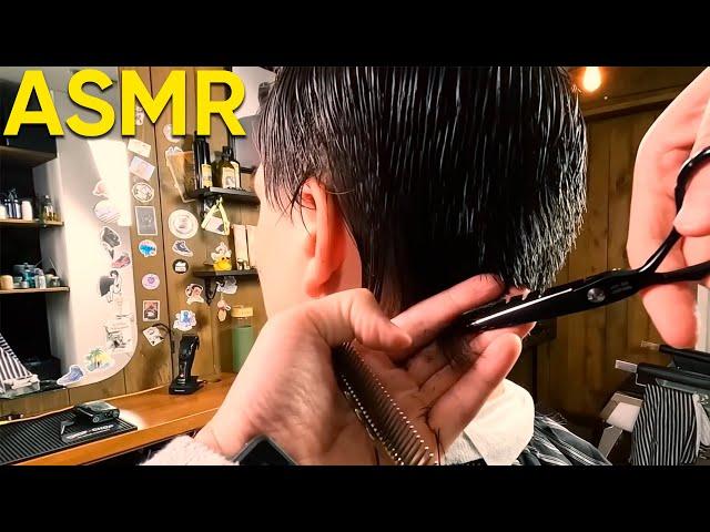 Scissors Only Haircut Experience to MELT Your Stress Away! POV ASMR