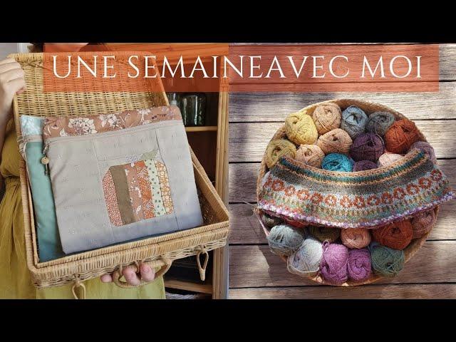 Weekly VLOG | Pochette citrouille et Tricot d'automne