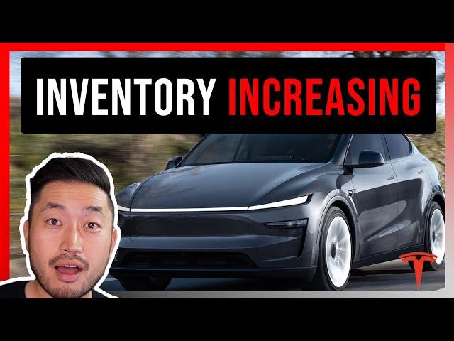 Tesla Model Y Inventory Is Climbing Fast