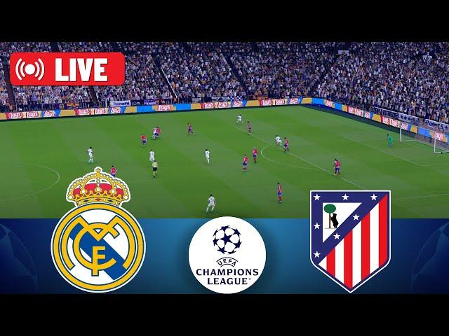 Real Madrid vs Atletico Madrid UEFA Champions League 2024/25 Full Match - Football Match