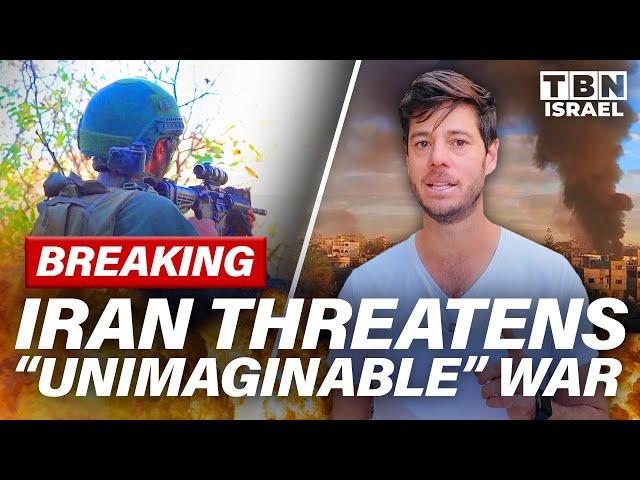 BREAKING: Iran's MENACING Threat Against ISRAEL Details "UNIMAGINABLE" War | TBN Israel