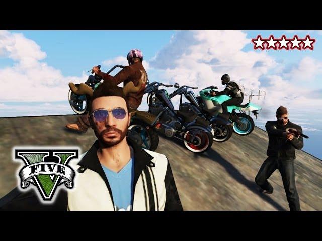 GTA BIKER GANG!!! - Riding & Killing with the Crew GTA V - GTA 5 BIKE CUSTOMIZATION