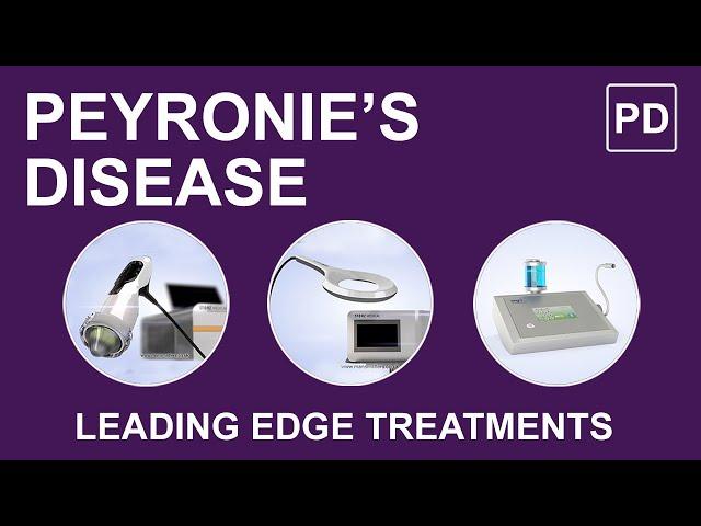 Peyronies Disease Treatment: Electromagnetic Transduction (EMTT), Nano Vi Exo & Shockwave therapy.