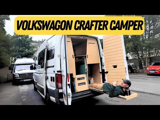 Volkswagen Crafter MWB Camper Conversion FULL TOUR