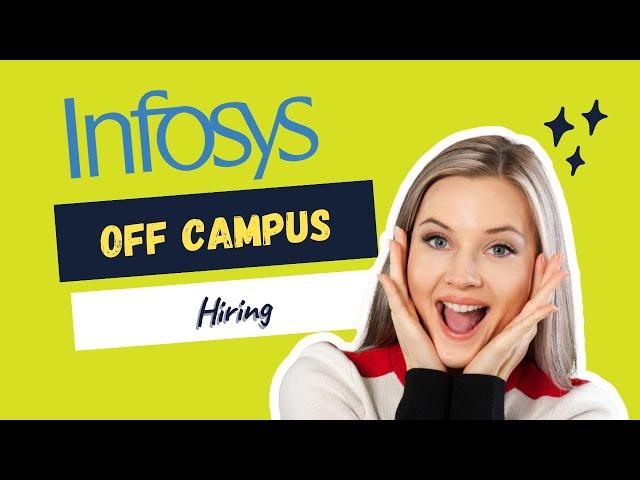 Infosys Off Campus Recruitment Drive 2023 | Mass Hiring | System Engineer