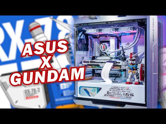 ASUS x GUNDAM RX-78-2 EPIC GAMING PC BUILD